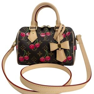 Louis Vuitton x Takashi Murakami Monogram Cerises Speedy Bandoulière 20